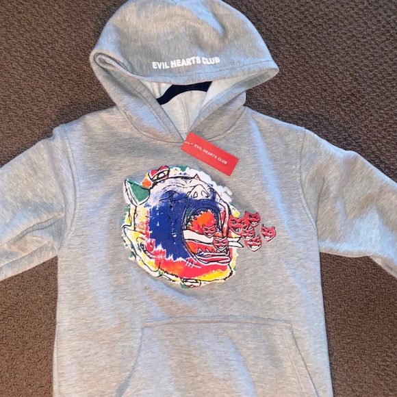 Evil Heart Club Shirts Evil Hearts Club Designer Hoodie Poshmark